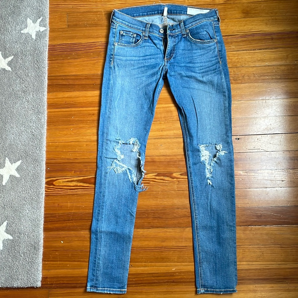 Skinny Rag and Bone Jeans size 26. Super comfy!